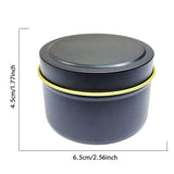 48 Pack Tin Cans With Lids, 4 Oz, Metal Jars For DIY Candle Making, Arts & Crafts, Party Favors And Gifts