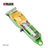 WMARK NG-508/NG-509 Transparent Style Detail Trimmer Professional Rechargeable Clipper 6500 RPM with LED Battery Display