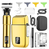 New RESUXI 972 Multifunctional Whole Body Washing Hair Clipper Sets Men's Electric Shaver Digital Display Hairdresser Trimmer