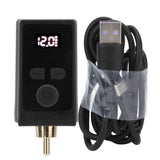 1700mAh Mini Wireless Tattoo Power Supply 3-12V Adjustable Digital Display Tattoo Pen Battery For Tattoo Machine Pen