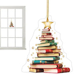 Christmas 2D Ornament Decor Acrylic Stack Of Boo Decoration For Car Rearview
