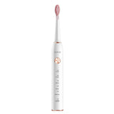 Intelligent electric toothbrush with sonic vibration bristles for direct USB charging