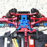 Metal Front & Rear Suspension Arm Set For Arrma 1/7 Limitless Infraction 1/8 Typhon 6S Rc Car Upgrade Replacement Parts Red