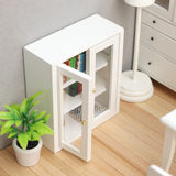 1:12 Miniature White Wall Cabinet Hanging Storage Organizer Cupboard Dollhouse Furniture Decor