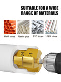 3Pcs PPR Lifting Stepped Drill Bit Hexagon Shank Water Pipe Connection Tool 20/25/32mm full Open Process