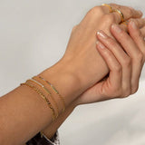 OK Mini 925 Silver Chain Bracelet