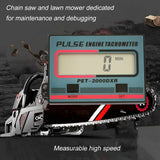 Digital Tach Hour Meter Tachometer Gauge 2&4 Stroke Engine Spark Plugs Inductive Display for Motorcycle ATV Lawn Mower