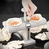 1pc Double Head Automatic Dumpling Maker - Easy and Quick Way to Make Dumplings and Empanadas - Restaurant Quality