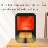 Portable Mini Electric Space Multi Functional Solar Car Coog Fan Heater Winter Low Power Foot Warmer Accessories