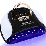 57LEDs UV LED Nail Dryer for Fast Curing Dry All Nail Gel Polish Nail Lamp Manicure Drying Timer Auto Sensor Manicure Salon Tool
