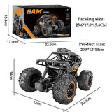 1:18 4wd 2.4G 1080p Hd Camera Remote Control Off-road Vehicle Simulation Alloy Car Model Toy Gift