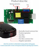 Universal Garage Wireless Remote Controls Chain Type External Electric Roller Shutter Door Controller 433Mhz Auto Accessory