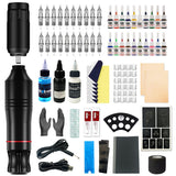 Wireless Power Pen Complete 20-color Tattoo Color Set In One hine Maszynka Do Tatuazu