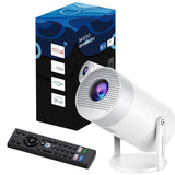 MG50 Smart Portable with WiFi6 Speaker 180° Free Projection Support Auto Focus Android 12.0 Mini Projector