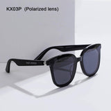 Upgrade Bluetooth 5.0 Smart Glasses Music Voice Call Sunglasses Can Be Matched With Prescription Lenses Compatible Ios Android