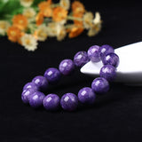 Natural Charoite Amethyst Dragon Crystal Bracelet