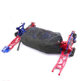 Zipper-Type Nylon Mesh Chassis Dust Water Proof Net Cover Protection for 1/8 Sledge RC Car Upgrades Parts