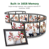 Andoer 18.5" Large WiFi Photo Cloud Digital Picture Frame 1920*1080 IPS Touch Screen Control Share Photos via APP