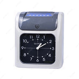 Electronic Clock Recorder LCD Recording Digital Attendance hine Card Time for Office Factory Employee Check in