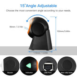 Eyoyo Platform Hands-Free 1D 2D Desktop Scanner QR Bar code Scan Reader Support Screen Scanning for Warehouse, Supermarket, Retail Store, Bookstore Pos System