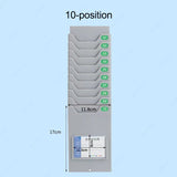 Time Card Holder Clock Cards Rack Clocking Plastic Stand for time Recorder Electronic Attendance hine