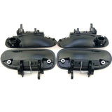 Top-12Pcs Car Outside Exterior Handle For Honda Civic EK3 1996 1997 1998 1999 2000 (Rear Door Handle)