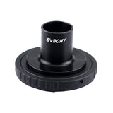 microscope adapter+adapter ring suitable for Canon/Nikon DSLR/SLR