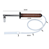 Steam Nylon Anti-Scald Wood Handle Brush Coffee hine Cleaning Tool