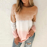 Dyeing gradient sweater