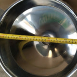 Large stainless steel upper 30CM lower 51mm hight 235mm for liquid thickened oil wine funnel replacement parts