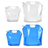 Foldable car carrier container water jug for driving