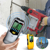 5in1 SH402 Stud Finder Sensor Wall Scanner LCD Electronic Detector Edge Center Wood Current Metal AC Live Wires Detection
