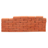 150Pcs Mini Bricks 1/16 Miniatures Simulation Red Brick For DIY Fairy Dollhouse Garden Ornament Toy