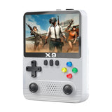 X9 Retro Handheld Console Dual 3D Joystick 3.5in IPS Screen Mini Video Game Players 10000+ Games with 32G Card for PSP