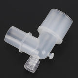L Shaped Plastic Hose Connector Breathing Connection Adapter For Ventilation Tube Ventilator Accessories Medical Equipment