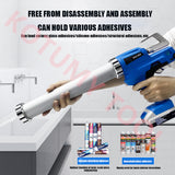 DIY Lithium Battery Electric Glue Multi-Function Cordless Caulking Portable Glass Hard Rubber Sealant Gun Tool