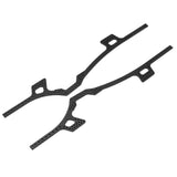 Carbon Fiber Girder Side Frame Rails For 1/10 RC Crawler SCX10 I II III LCG Chassis Axial 90046 90047 86100 Kit