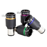 1.25" 4-Elements 2X 3X 4X 5X Premium Apochromatic Barlow Lens Telescope Accessory for Astronomical Photography