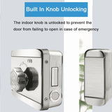 IP65 Waterproof TTLock Fingerprint Smart Door Lock Outdoor Gate Bluetooth Password 13.56MHz IC Card Deadbolt+nical Key