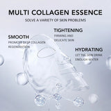 Collagen Protein Hydrogel Soft Gel Deep moisturizing Firming Facial Mask Sheet For Women Skin Care