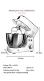 Home Multifunctional Electric Food Household Dough Egg Cream, Salad Beater, Cake Mixer, 800W, 4L