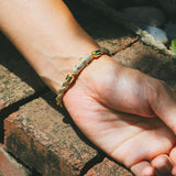 6mm Trendy Simple Gold Twist Chain Bracelet