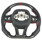 Automobile Steering Wheel Quick Installation Lighweight Sturdy Structure Lasting Serving Car Dry Carbon Steering Wheel for Car