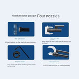 Gas air nail gun air gun multi-function nozzle barrel accessories electric nail hydroelectric window continuous nail gun