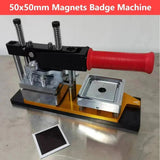 50x50mm Square Refrigerator Soft Magnets Fridge Sticker Making hine With 100Pcs Badge Parts And Paper Cutter