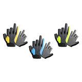 3 Cut Fingers Gloves Finger Protector for Kayaking Motorcycg Hiking