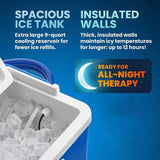 KONBEST Electric Physical Therapy Cryo Ice Pack Circulation hine for Knee Recovery