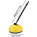 Cleaning Car or Brush Pressure Washer Release Rotary Surface Patio Cleaner Attachment for Karcher K1-K7 Accessories