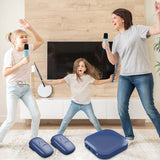 Electric Professional Electronic Virtual Air Drum with Drumsticks and Pedals - for Beginners, Children, Adults