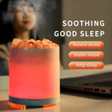 1pc Colorful Salt Stone Aromatherapy Diffuser & Humidifier for Home, Bedroom, and Office
